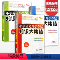 [全3册]知识大集结语文+数学+英语 小学六年级 [正版]小学升学夺冠小升初知识大集结语文数学英语全套3册 全新升级版专