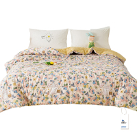 安居先森高支高密全棉新疆棉花被冬被双人200*230cm 2400g D2698(条)