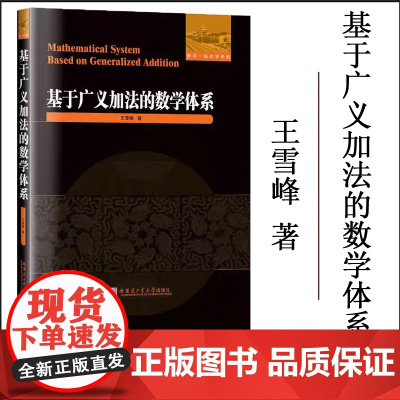 正版 基于广义加法的数学体系 王雪峰 哈尔滨工业大学出版社