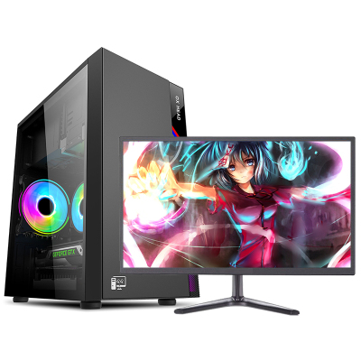 铭能 i7级六核e5 2620/游戏独显/8g内存/128g固态 500g机械盘 台式机