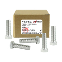 昡 不锈钢六角头螺栓 M6*16 个