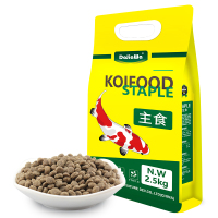 鱼食锦鲤饲料金鱼小颗粒通用型小型鱼不浑水淡水增色增体5斤袋装