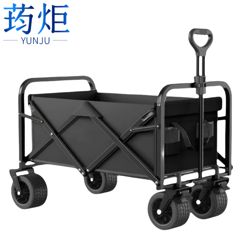 荺炬露营车10寸10cm轮个