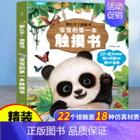 [超大地板书]宝宝的第一本触摸书 [正版]宝宝的第一本触摸书 早教触摸书婴儿书感官刺激绘本 那么大地板书 1岁撕不烂立体