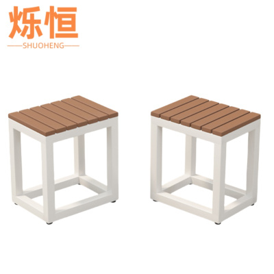 烁恒 户外椅 白色45*30*40cm 套