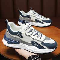 20265夏季新款百搭男鞋网面透气轻质软底跑步鞋学男士休闲运动潮鞋