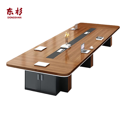 东杉 会议桌 胡桃木色 张