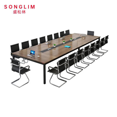 盛松林 会议桌 4*1.5*0.75M(可坐14人) 张