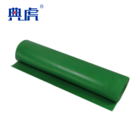 典虎 绝缘橡胶板地垫 绿色3mm厚 6kv 块