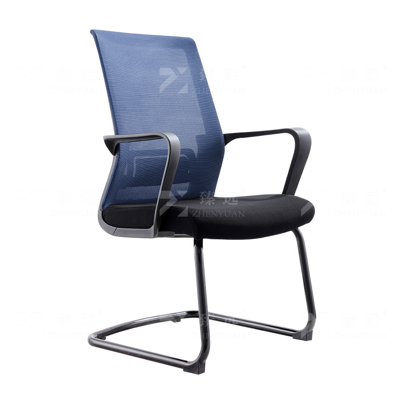 臻远ZY-7439 办公椅中背网椅职员椅学习椅电脑椅弓形椅