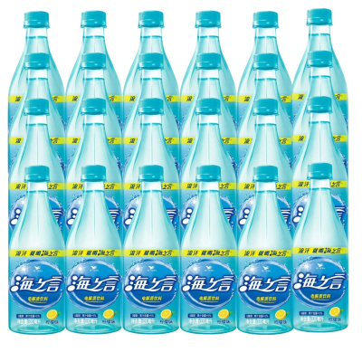 统一海之言柠檬味水饮330ml*24瓶补水补充电解质夏季运动饮料