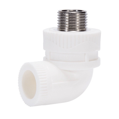 禾润泽 PP-R 外螺纹弯头 热熔外丝弯头 L20 个