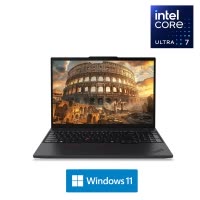 ThinkPad T16 00CD AI 2024 酷睿版 16英寸设计师工程设计编程开发轻薄商务办公本笔记本手提电脑 定制Ultra7-155H ARC显卡 16G内存 2T固态