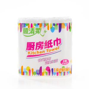 顺清柔厨房纸巾2卷/提厨房卷纸