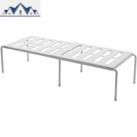 可伸缩置物架 厨房用品收纳架橱柜分层收纳架省空间调味架 三维工匠