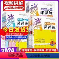 思维进阶√口算+计算+解决问题 人教版3本 五年级下 [正版]2024春分层课课练数学语文英语小学一二三四五六年级下册同