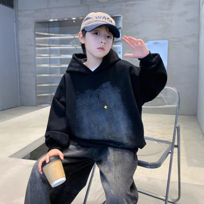 男童春装卫衣2026新款儿童春季时髦上衣帅气中大童春秋款休闲长袖