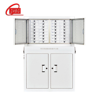 DXBG手机信号考场会议室专用手机柜电子产品存放柜寄存柜带锁组合款32格350*776*1215