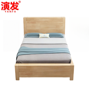 演发 橡木床+床垫