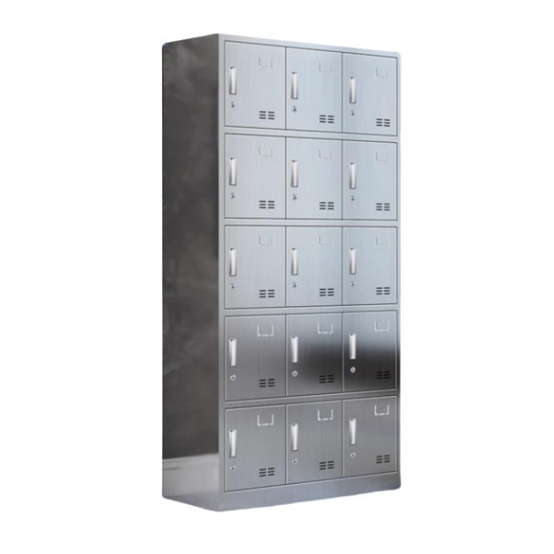 抚樽不锈钢更衣柜十五门