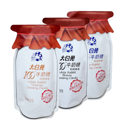 大白兔牛奶糖提拉米苏黑糖冰激凌风味107g*袋装结婚喜糖零食品