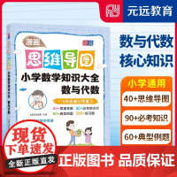 漫画思维导图 小学数学知识大全——数与代数