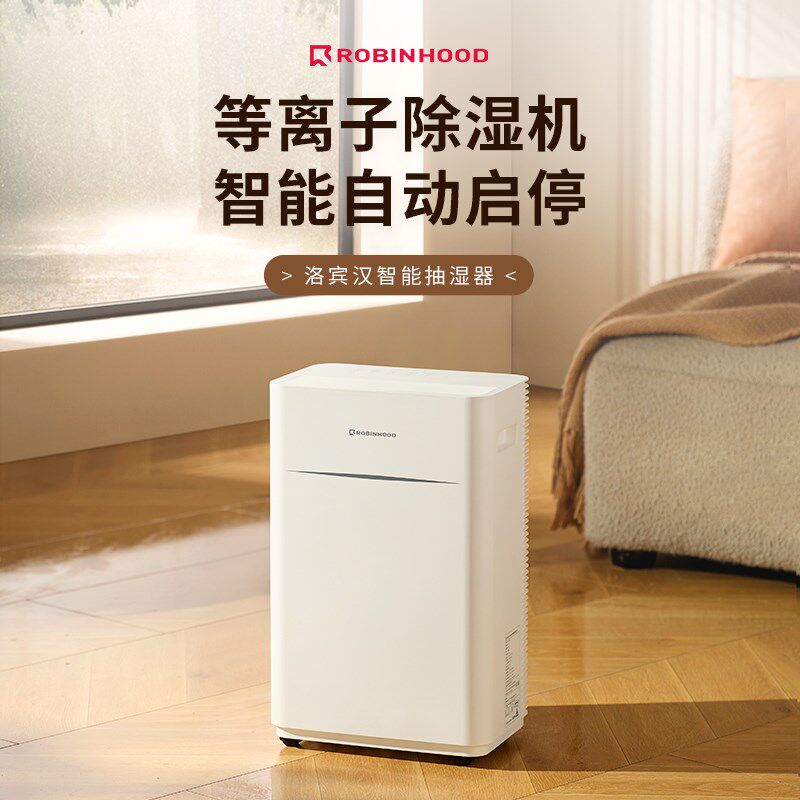洛宾汉除湿机家用吸湿干衣16L客厅去湿器小型回南天抽湿神器