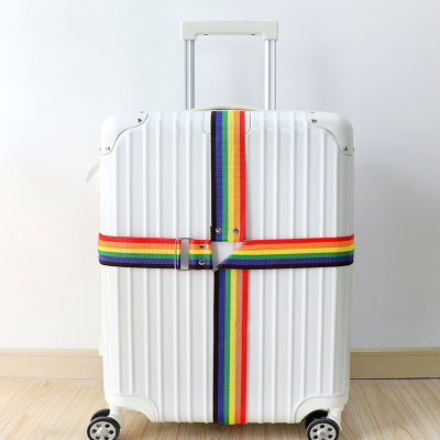  闪电客十字行李箱绑带出国留学旅游出差托运打包带拉杆箱加固捆箱带子