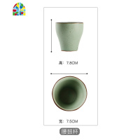 日式餐具碗盘碟套装网红北欧餐具复古家用一人食陶瓷碗盘杯子家用 FENGHOU 6寸斗笠碗