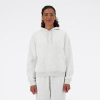 New Balance女装上衣Sport Essentials 抓绒连帽卫衣 秋冬透气舒适运动套头衫