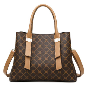 Ceba2022新款时尚气质女质感包包大容量单肩妈妈包中年女士斜挎