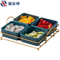 耀豪坤 四格水果盘YHP13/个