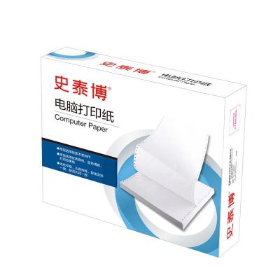 史泰博 241三联一等分无压线 电脑打印纸 彩色 1000页/箱