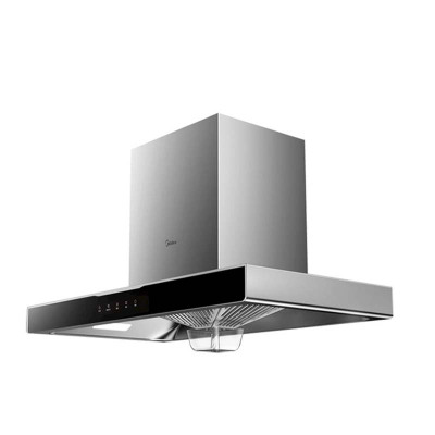 美的(Midea) CXW-260-T33A 家用抽油烟机19立方大吸力欧式顶吸排烟机智感干洗触屏易操作吸油烟机