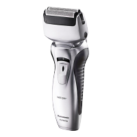 松下(Panasonic)电动剃须刀往复式男士电动刮胡刀全身水洗超长续航进口双刀头生日礼物情人节礼物男生RW30干湿双剃