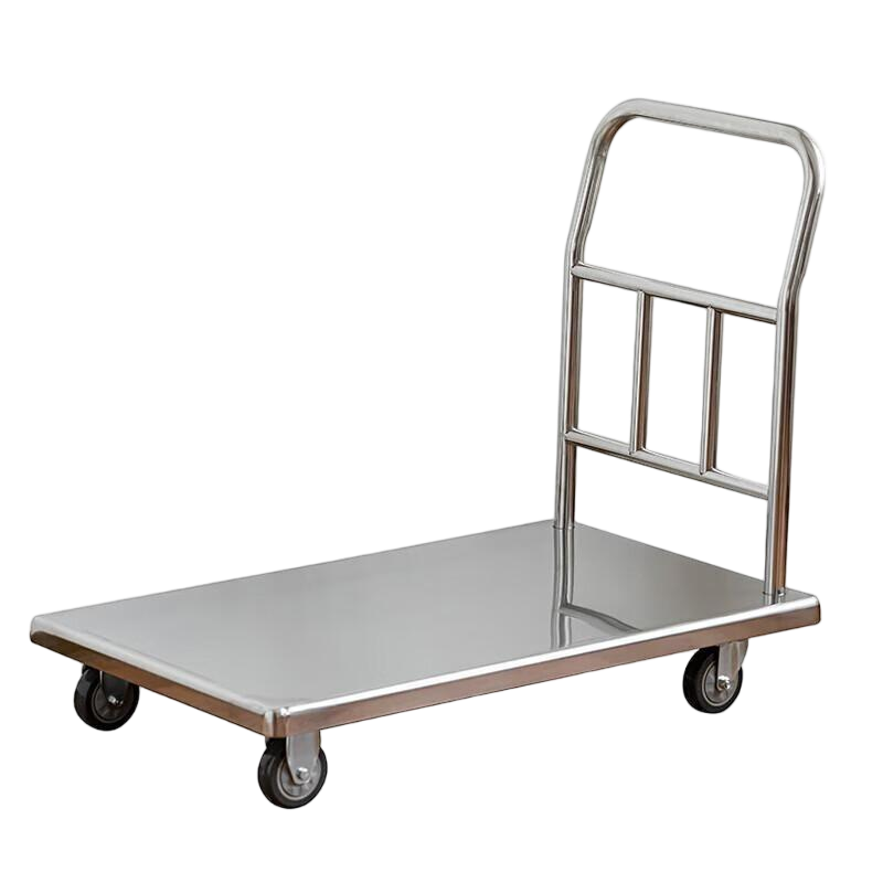 先互丁 不锈钢平板车 非折叠 60*100cm 台