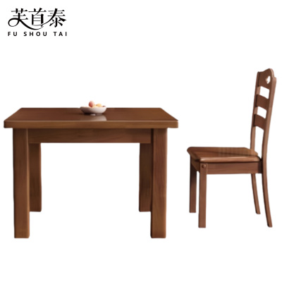芙首泰方形餐桌椅800*800*760mm(1桌2椅)套