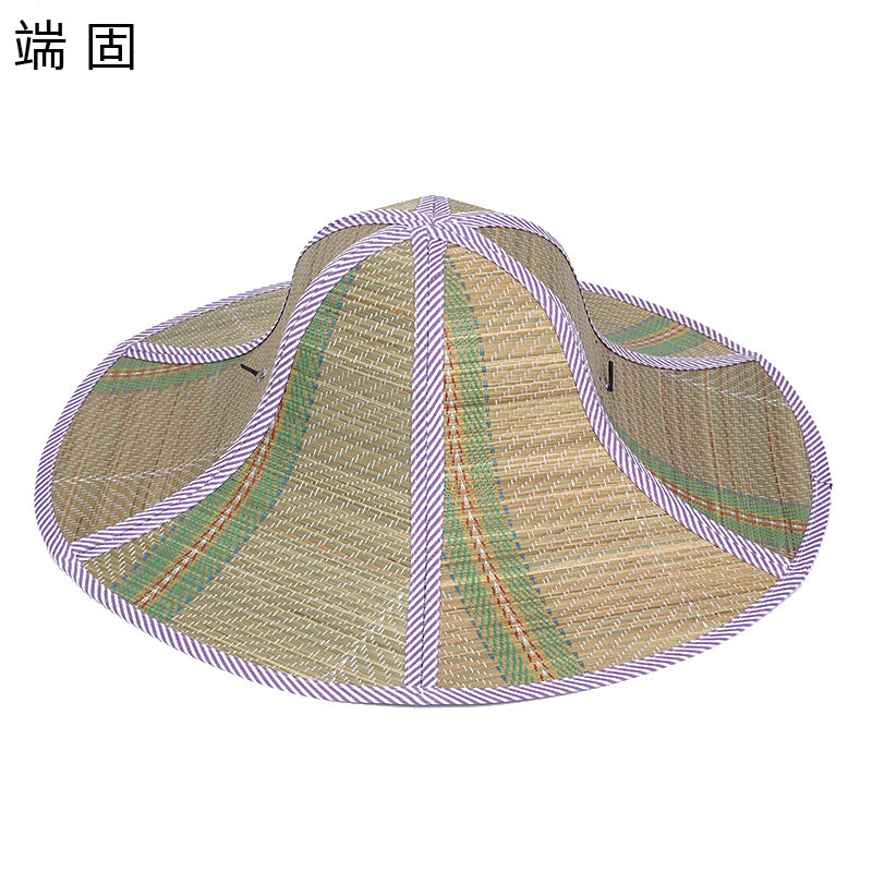 端固大沿折叠草帽 DIA-45cm/顶
