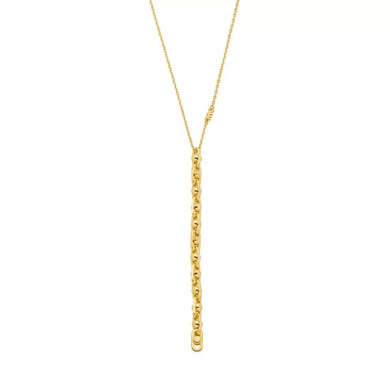 迈克·科尔斯(MICHAEL KORS)女士项链14K金镀层SterlingSilver链
