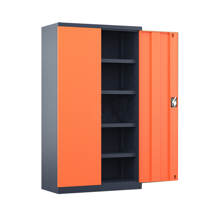 DXBG重型工具柜车间用加厚物件工具储物柜工厂铁皮柜汽修厂零件收纳柜橘色五层