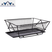 厨房放碗架 碗碟架置物架落地收纳架储物架餐具篮盘子架子 三维工匠