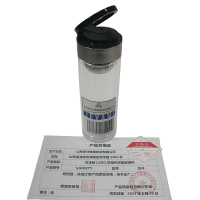 铁洋 可定制LOGO带提环双层玻璃杯 SJJ002TY