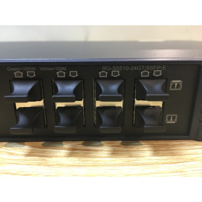 锐捷(RUIJIE)RG-S5510-24GT/8SFP-E核心交换机万兆以太网100台起售-