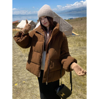 年新款棉服女冬短款宽松加厚小个子外套韩版棉袄时尚潮流棉衣