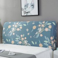 床头罩套床头套软包防尘罩靠背罩子保护套1.8米弹力布1.5床北欧风 田园鸽 2.2米(适合2.1-2.4米床头使用)