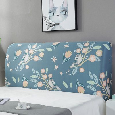 床头罩套床头套软包防尘罩靠背罩子保护套1.8米弹力布1.5床北欧风 田园鸽 2.2米(适合2.1-2.4米床头使用)