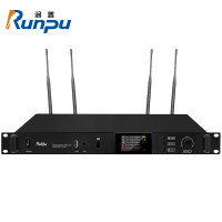 润普专业数字无线手拉手主机单元大型会议室手拉手话筒主机RP-WXS8800P