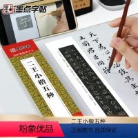 [正版]二王小楷五种 近距离临摹字卡 王羲之王献之 扫码看视频 墨迹版古帖临摹楷书学生成人入门初学者碑帖 小楷毛笔书法