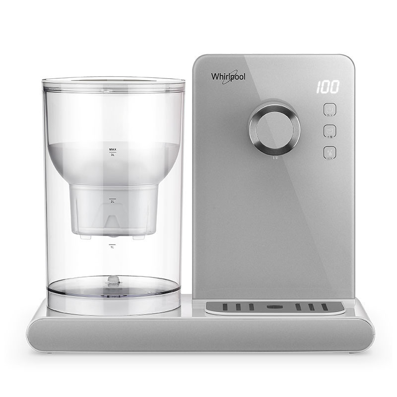美国惠而浦(whirlpool) wk-ap02q速热直饮机制热台式温热型饮水机家用