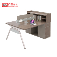 GS 办公桌屏风工位电脑桌双人位 1500*1200*1050mm